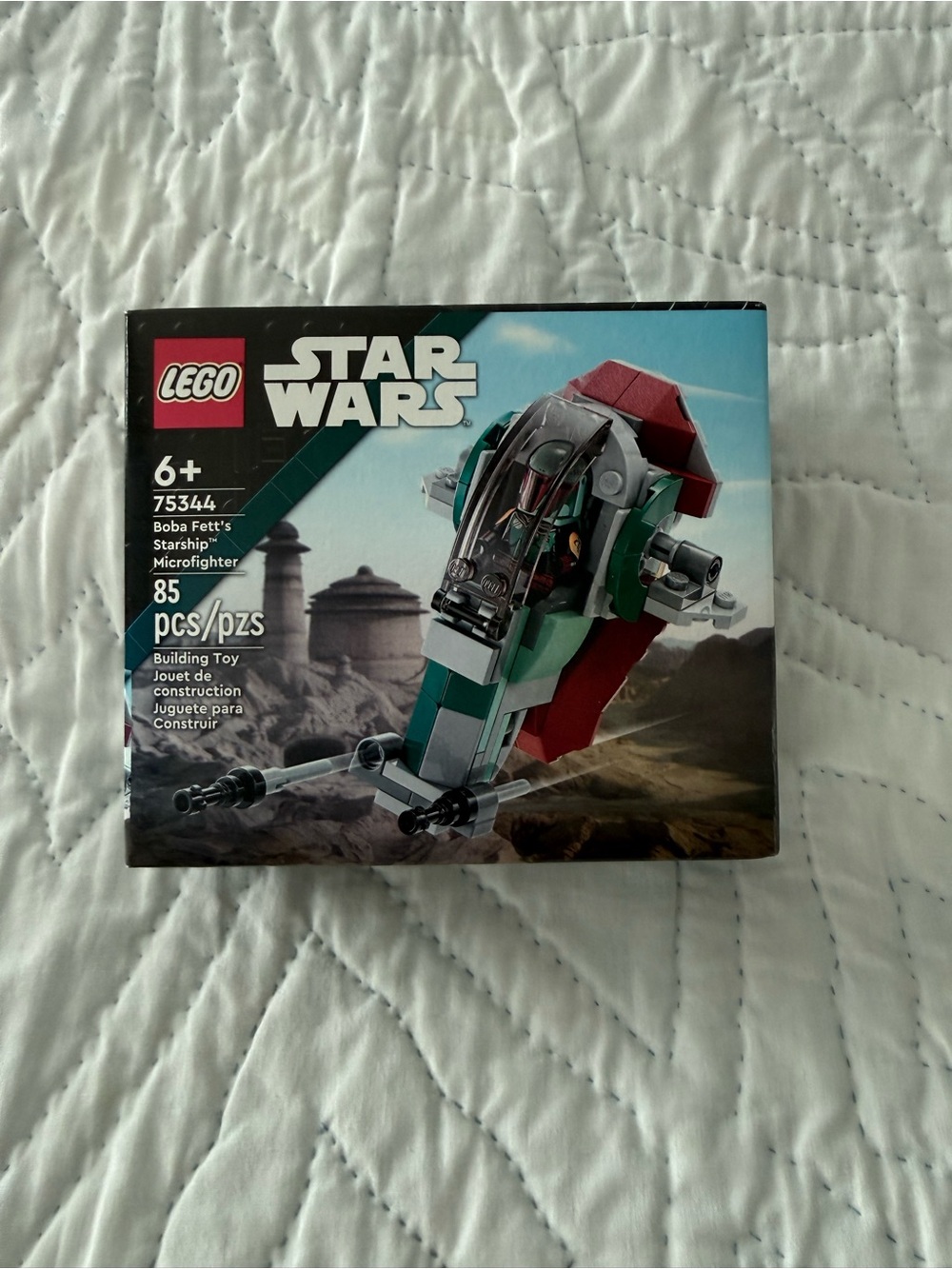 LEGO Star Wars Boba Fett Starship Microfighter - Green, Red, Gray